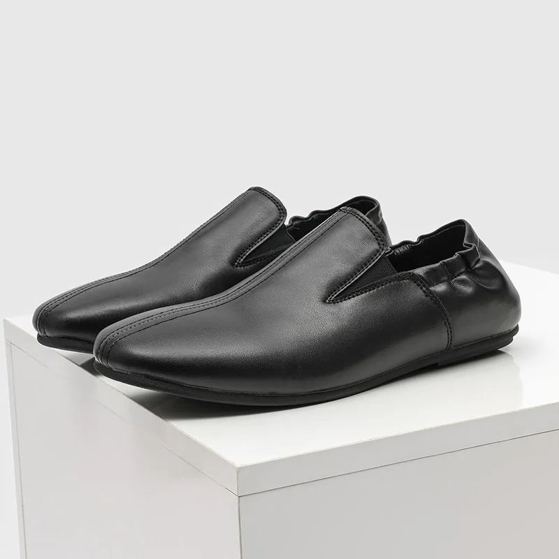 Leatherwork Designs - Merk Mannen Casual Schoenen Slip Op