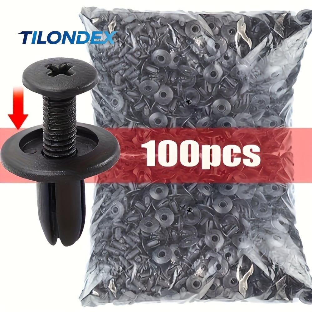 Rivet Setter Tool - TILONDEX 100-delige auto-bevestigingsclips set, deur- en