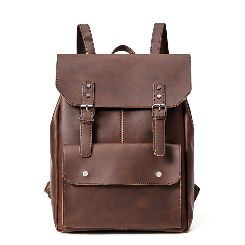 Vintage heren leren rugzak, bo - Leather Work Rucksack Mens recensie en prijs