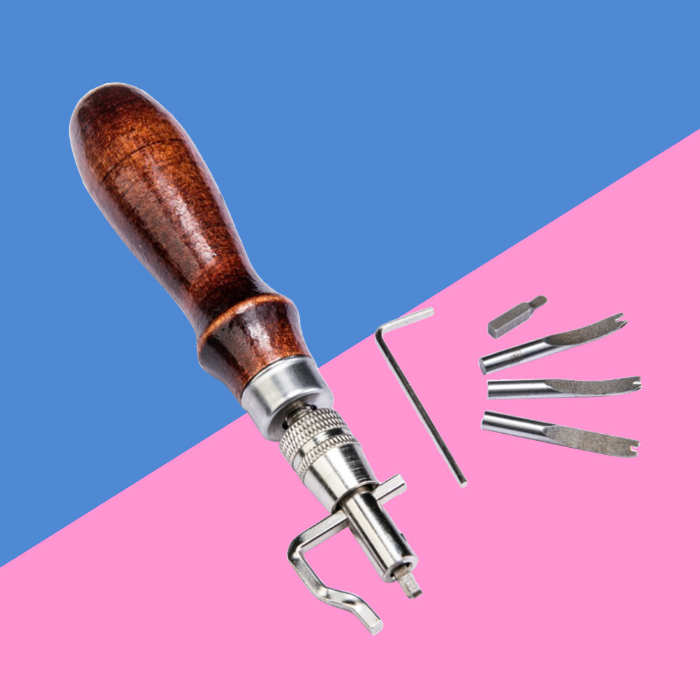 7-delige set ambachtelijke ger - Groover Stitching Tool recensie en prijs