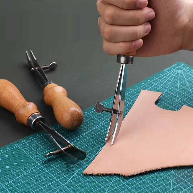 Verstelbare Lederen Rand Creas - Groover Stitching Tool recensie en prijs