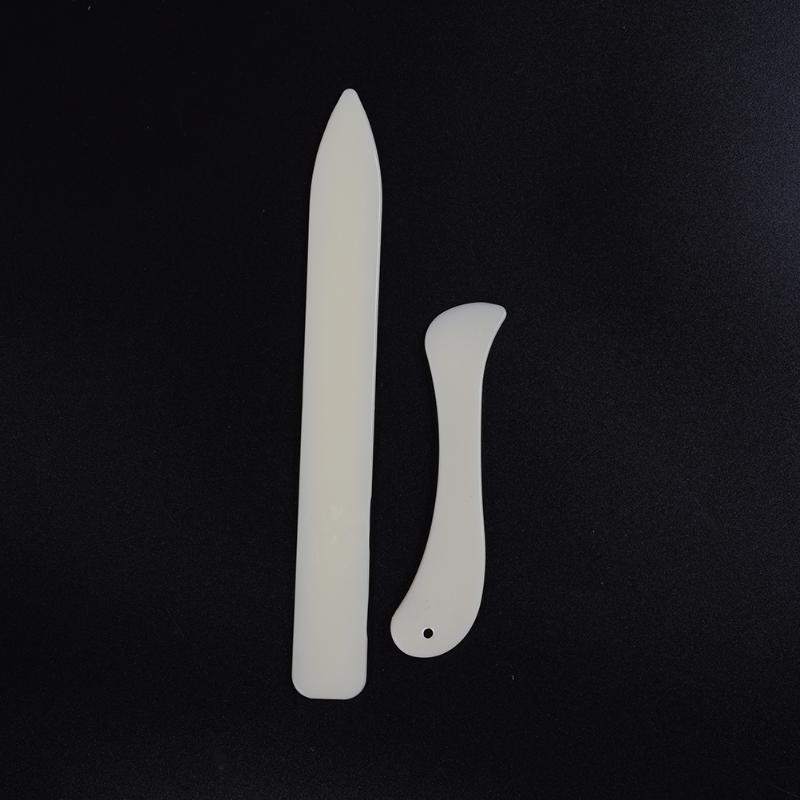 2 stuks lederen werkgereedscha - Bone Folder Tool recensie en prijs