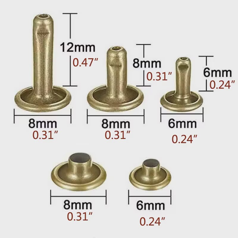 Metalen dubbele dop klinknagel - Rivet Setter Tool recensie en prijs