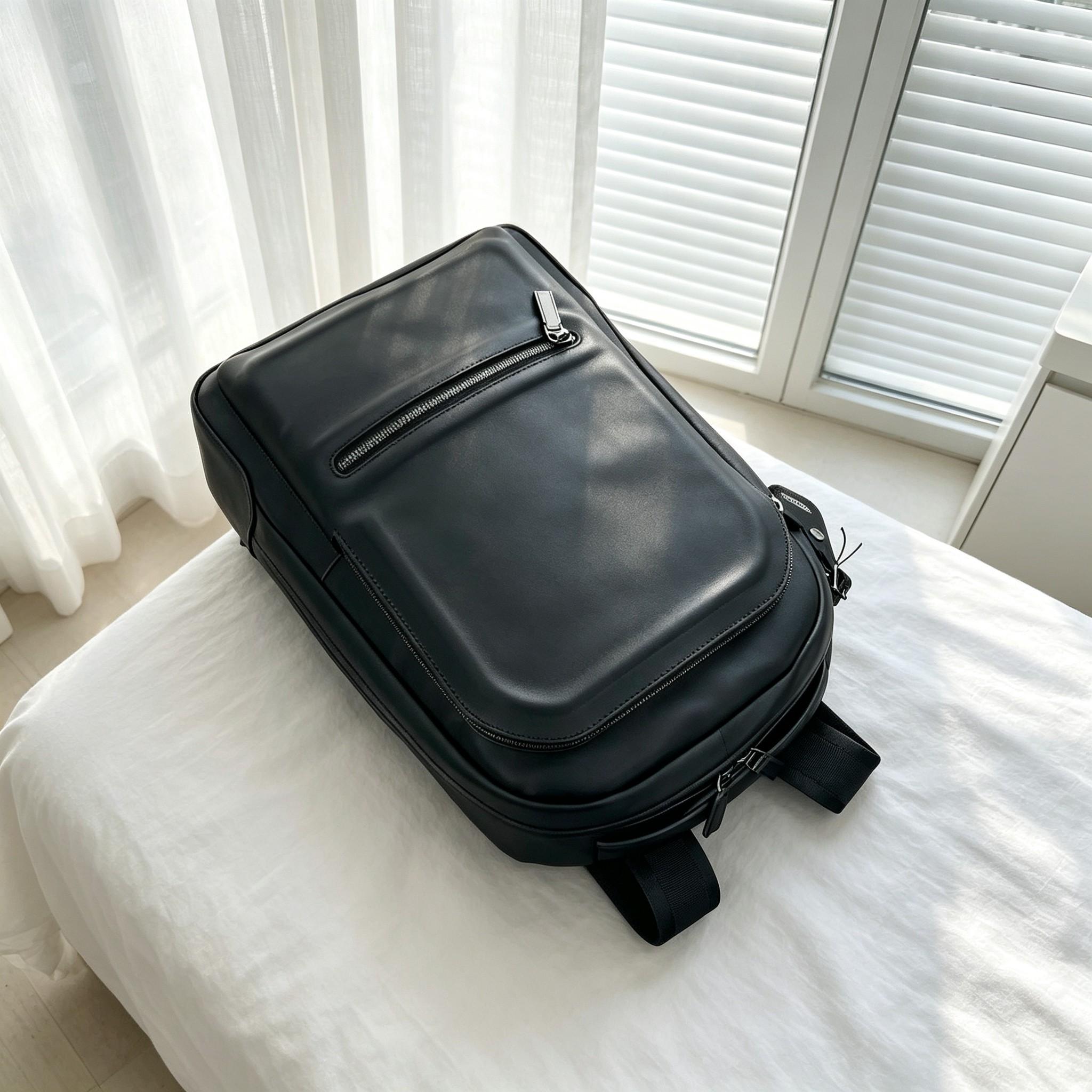 Zakelijke rugzak voor heren, m - Leather Work Rucksack Mens recensie en prijs