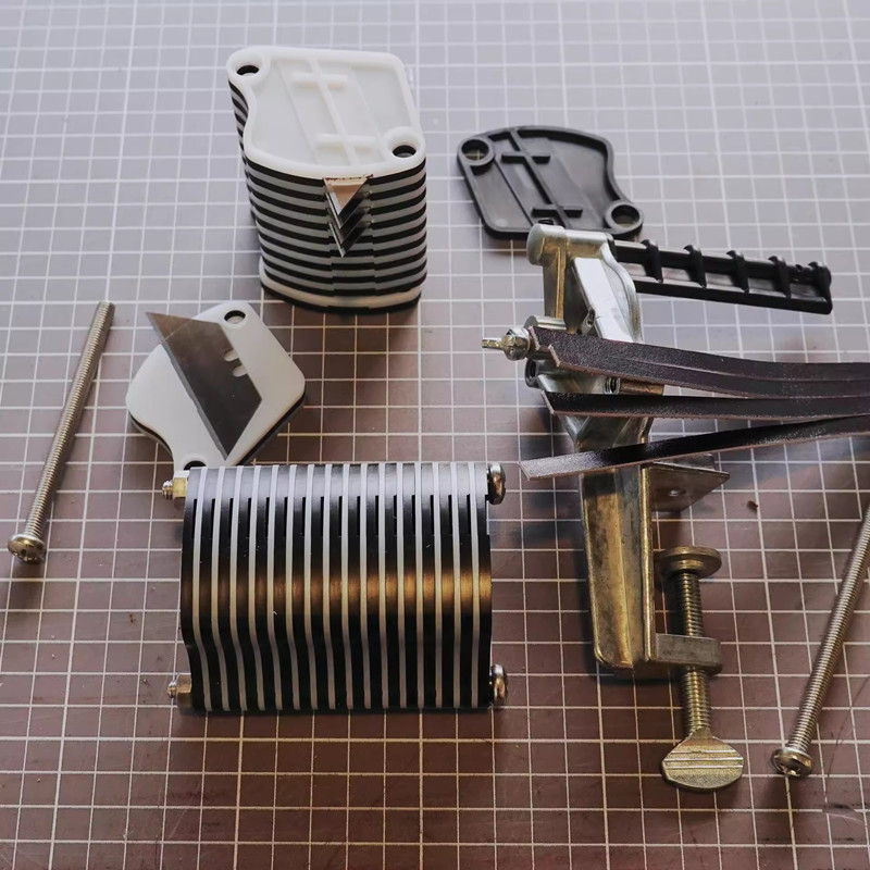 DIY Desktop lederen stripsnijm - Leatherwork Machine recensie en prijs