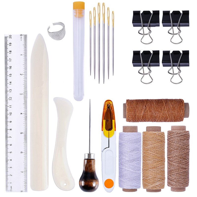 25 stks/set Leer Craft Naaiset - Groover Stitching Tool recensie en prijs