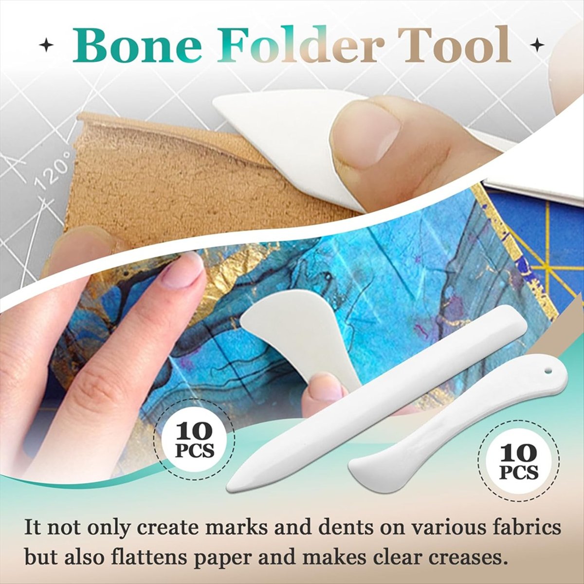 【Bestseller】20 Stuks Papierspa - Bone Folder Tool recensie en prijs