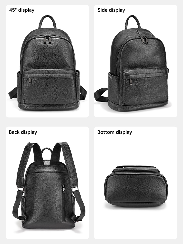 Zency Heren Rugzak Koeienleer  - Leather Work Rucksack Mens recensie en prijs
